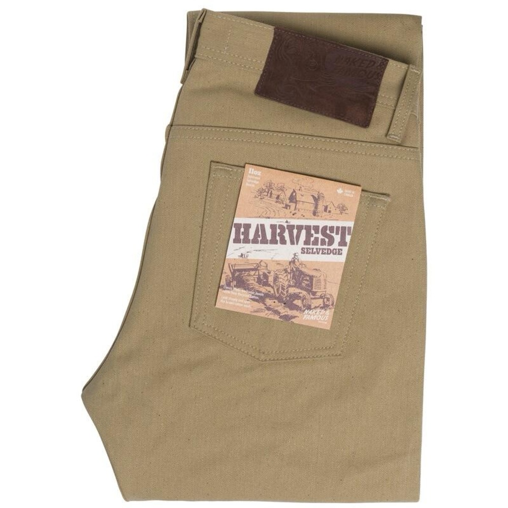 Naked & Famous Harvest Selvedge Jeans Weird Guy